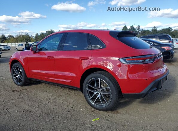 WP1AA2A59SLB08253 2025 PORSCHE MACAN Red უკანა მარცხენა