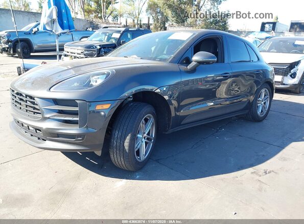 WP1AA2A5XMLB05431 2021 PORSCHE MACAN Black Vista tres cuartos delantera izquierda