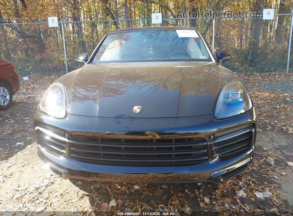 WP1AA2AY0LDA03395 2020 PORSCHE CAYENNE Black Widok deski rozdzielczej