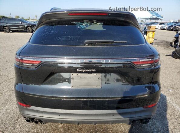 WP1AA2AY0PDA02947 2023 PORSCHE CAYENNE Black Widok z tyłu