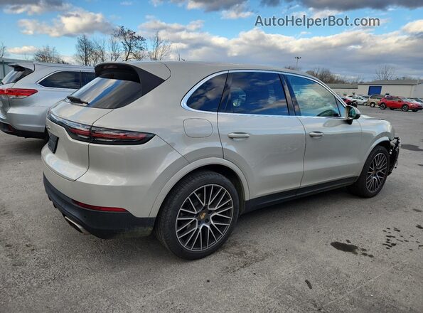 WP1AA2AY1LDA09688 2020 PORSCHE CAYENNE Beige უკანა მარჯვენა
