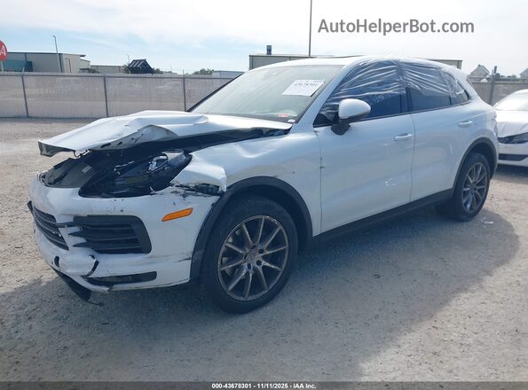 WP1AA2AY2LDA09196 2020 PORSCHE CAYENNE White Передня ліва чверть