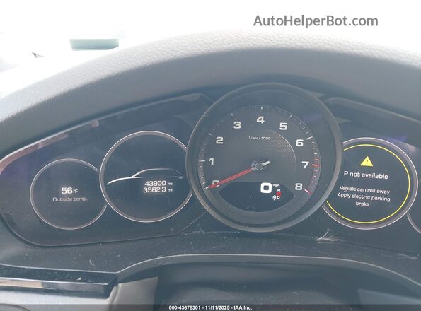 WP1AA2AY2LDA09196 2020 PORSCHE CAYENNE White Вид задніх сидінь