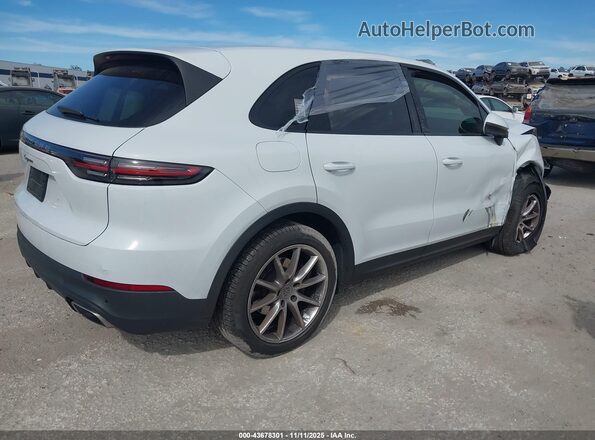 WP1AA2AY2LDA09196 2020 PORSCHE CAYENNE White Задня права чверть