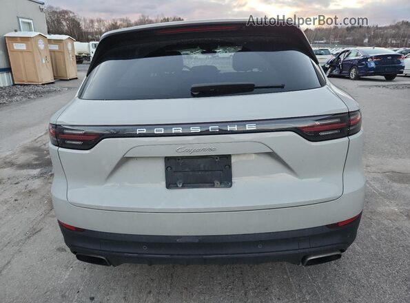WP1AA2AY3MDA03490 2021 PORSCHE CAYENNE Серый Вид сзади