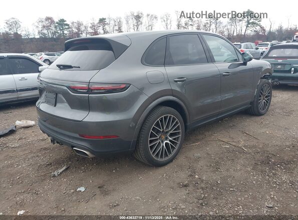 WP1AA2AY4LDA05098 2020 PORSCHE CAYENNE Серый Задняя правая четверть
