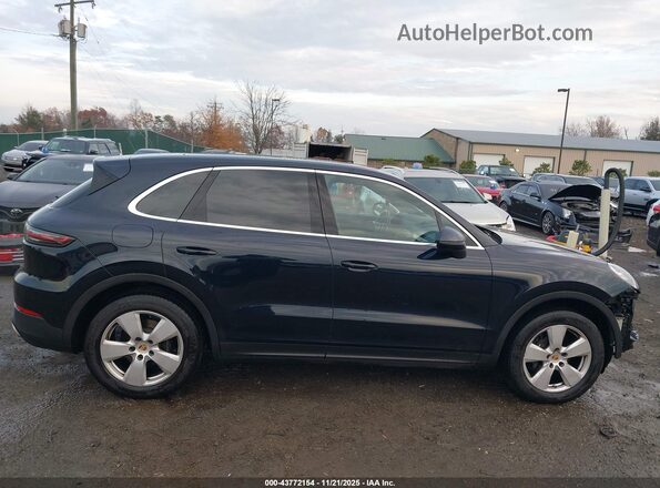 WP1AA2AY4LDA06672 2020 PORSCHE CAYENNE Blue Widok wnętrza 360 stopni
