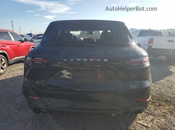 WP1AA2AY4LDA08969 2020 PORSCHE CAYENNE Black უკანა ხედი