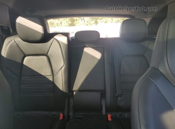 WP1AA2AY4LDA08969 2020 PORSCHE CAYENNE Black უკანა სავარძლების ხედი