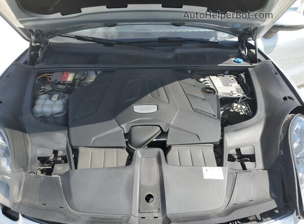 WP1AA2AY4LDA10494 2020 PORSCHE CAYENNE Silver Vista del compartimento del motor