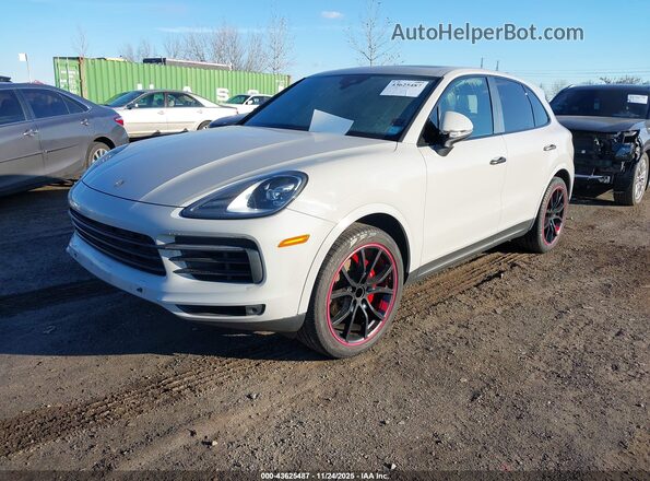 WP1AA2AY5LDA07474 2020 PORSCHE CAYENNE Gray Передня ліва чверть