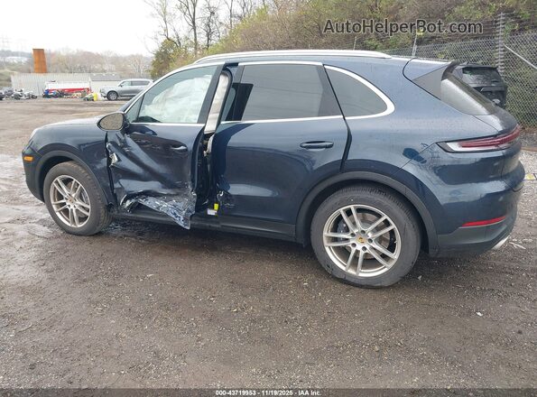 WP1AA2AY5RDA01425 2024 PORSCHE CAYENNE Blue უკანა მარცხენა