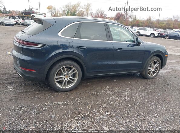 WP1AA2AY5RDA01425 2024 PORSCHE CAYENNE Blue უკანა მარჯვენა