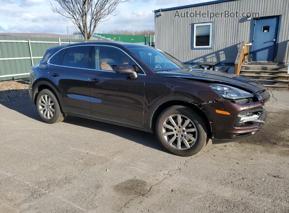 WP1AA2AY6LDA09993 2020 PORSCHE CAYENNE Brown Առջևի աջ