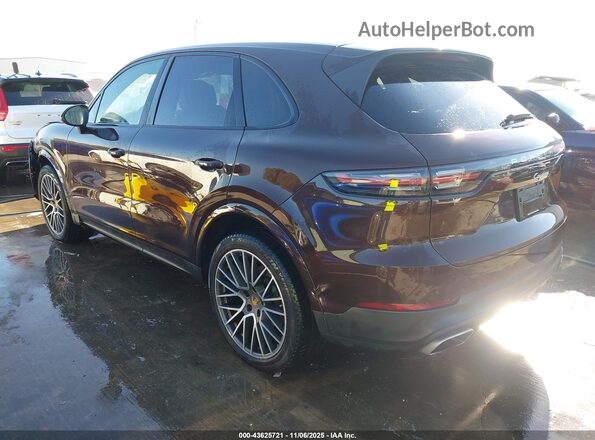 WP1AA2AY7LDA04737 2020 PORSCHE CAYENNE Purple Tył lewy