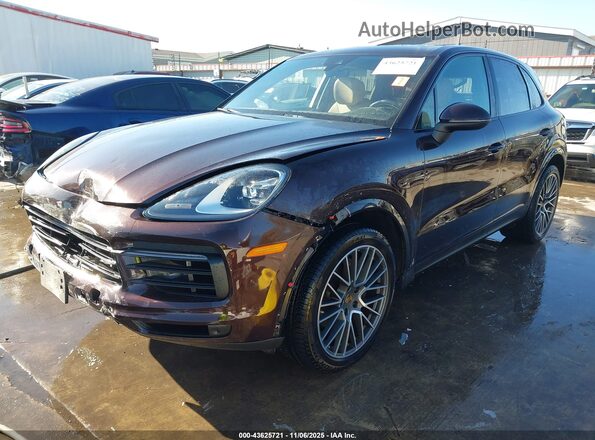 WP1AA2AY7LDA04737 2020 PORSCHE CAYENNE Purple Przód lewy