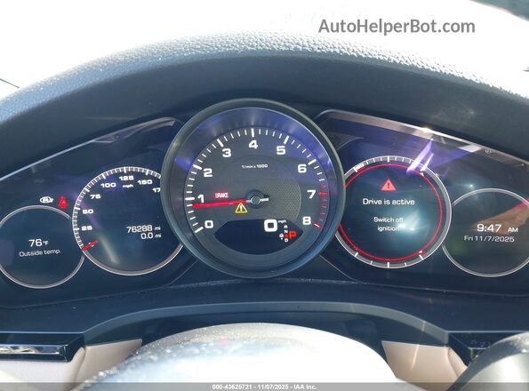 WP1AA2AY7LDA04737 2020 PORSCHE CAYENNE Purple Widok tylnych siedzeń