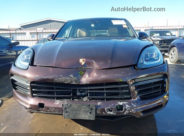 WP1AA2AY7LDA04737 2020 PORSCHE CAYENNE Purple Widok z przodu