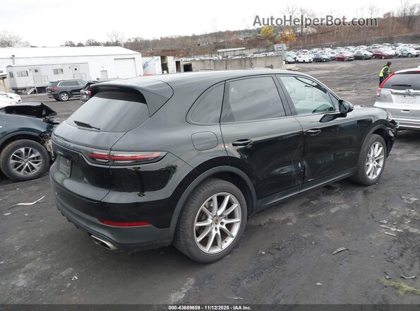 WP1AA2AY9LDA09888 2020 PORSCHE CAYENNE Black Tył prawy