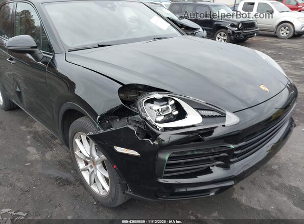 WP1AA2AY9LDA09888 2020 PORSCHE CAYENNE Black Widok z przodu