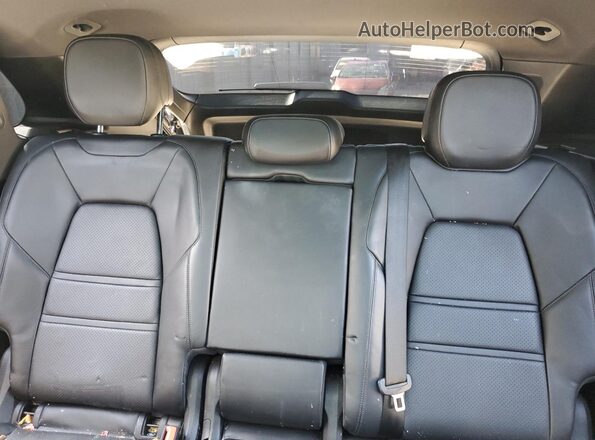 WP1AA2AYXKDA06013 2019 PORSCHE CAYENNE Black უკანა სავარძლების ხედი