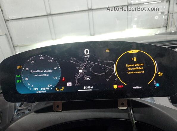 WP1AA2XA3RL000481 2024 PORSCHE MACAN Gray Widok zestawu wskaźników