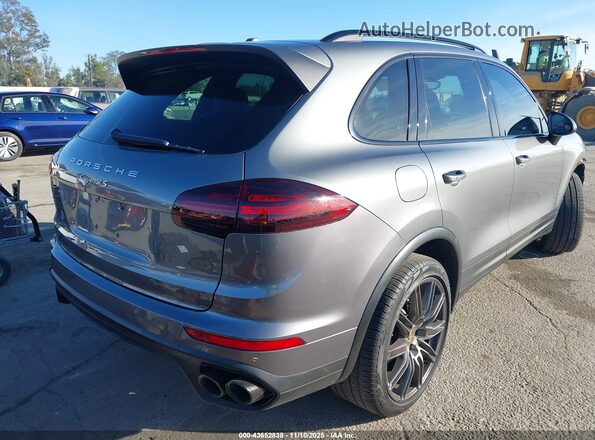 WP1AB2A2XHLA50276 2017 PORSCHE CAYENNE Серый Задняя правая четверть