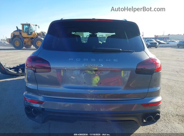 WP1AB2A2XHLA50276 2017 PORSCHE CAYENNE Серый 