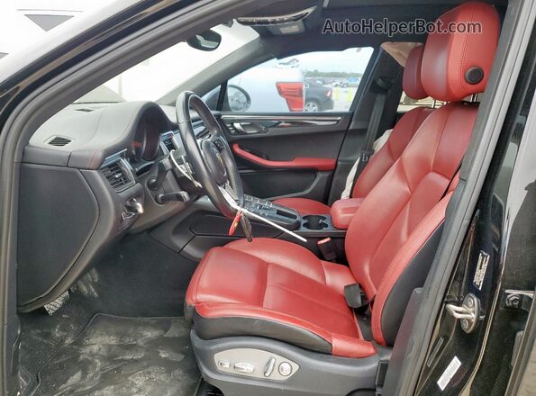 WP1AB2A52GLB46587 2016 PORSCHE MACAN Black Սալոնի դիմացի տեսք