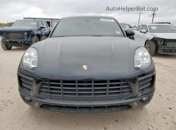 WP1AB2A52GLB46587 2016 PORSCHE MACAN Black Դիմացի տեսք