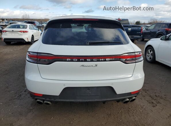 WP1AB2A52MLB37044 2021 PORSCHE MACAN White Rear view