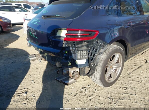 WP1AB2A55GLB53856 2016 PORSCHE MACAN Dark Blue Вид спереди
