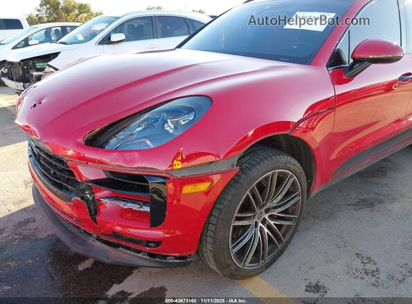 WP1AB2A57LLB34395 2020 PORSCHE MACAN Red 