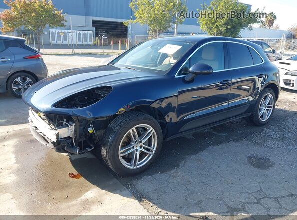 WP1AB2A58KLB33805 2019 PORSCHE MACAN Dark Blue Передняя левая четверть