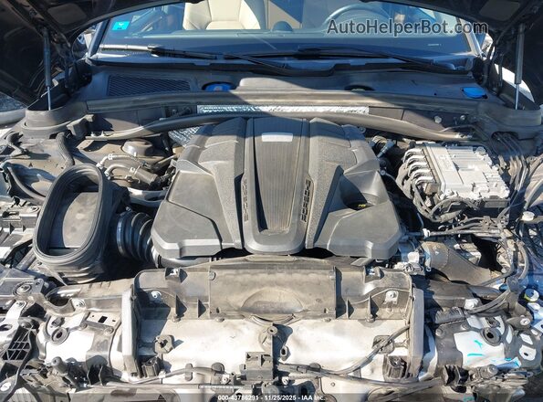 WP1AB2A58KLB33805 2019 PORSCHE MACAN Dark Blue Вид сзади