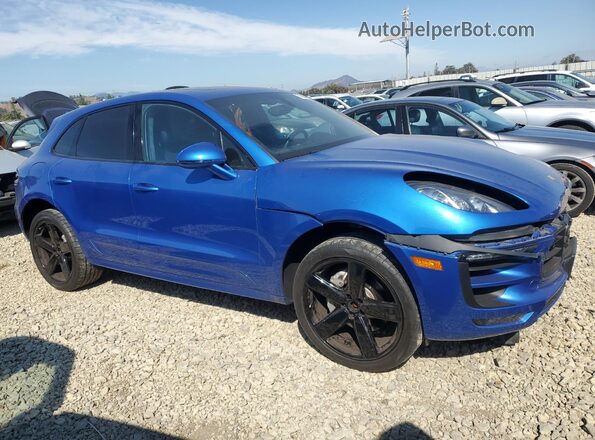 WP1AB2A59GLB44268 2016 PORSCHE MACAN Blue Przód prawy