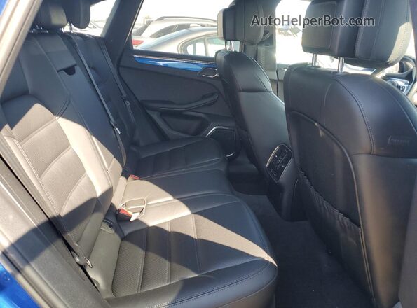 WP1AB2A59GLB44268 2016 PORSCHE MACAN Blue Widok wnętrza z tyłu