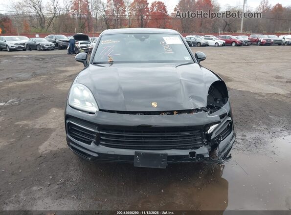 WP1AB2AY4MDA28296 2021 PORSCHE CAYENNE Black Widok zestawu wskaźników