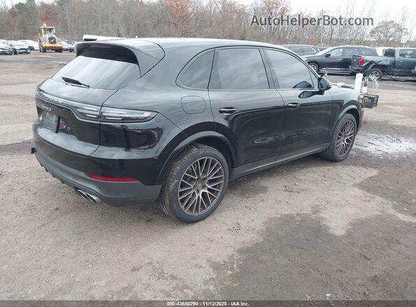 WP1AB2AY4MDA28296 2021 PORSCHE CAYENNE Black Tył prawy