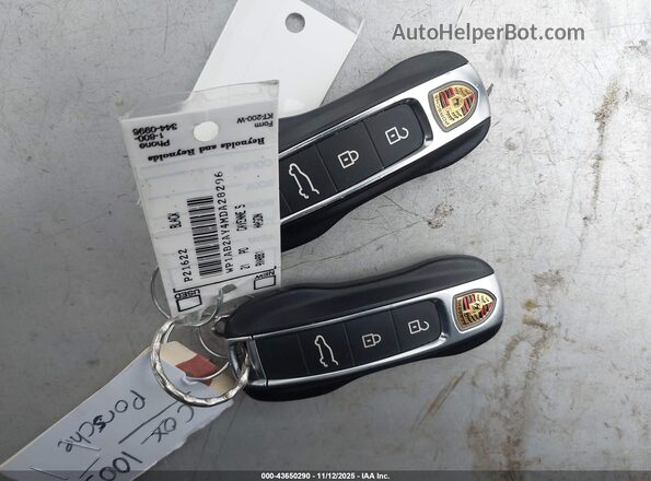 WP1AB2AY4MDA28296 2021 PORSCHE CAYENNE Black Widok deski rozdzielczej