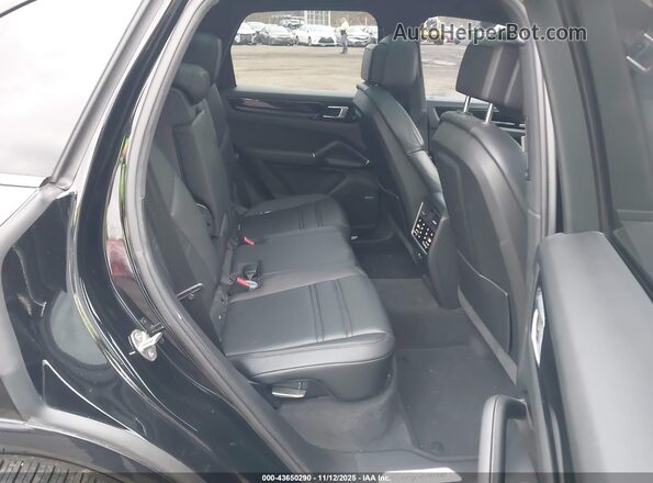 WP1AB2AY4MDA28296 2021 PORSCHE CAYENNE Black Widok naklejki z numerem VIN