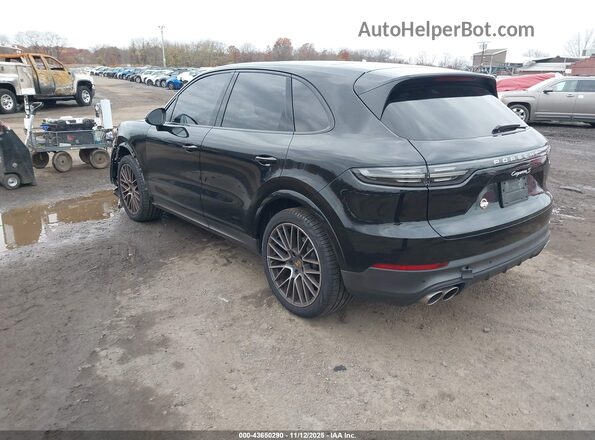WP1AB2AY4MDA28296 2021 PORSCHE CAYENNE Black Tył lewy