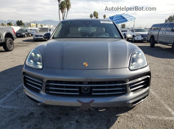 WP1AB2AY4MDA28931 2021 PORSCHE CAYENNE Gray Widok z przodu