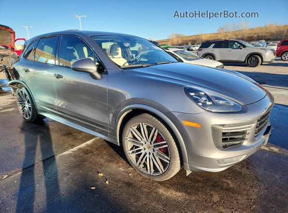 WP1AD2A22HLA83167 2017 PORSCHE CAYENNE Gray 