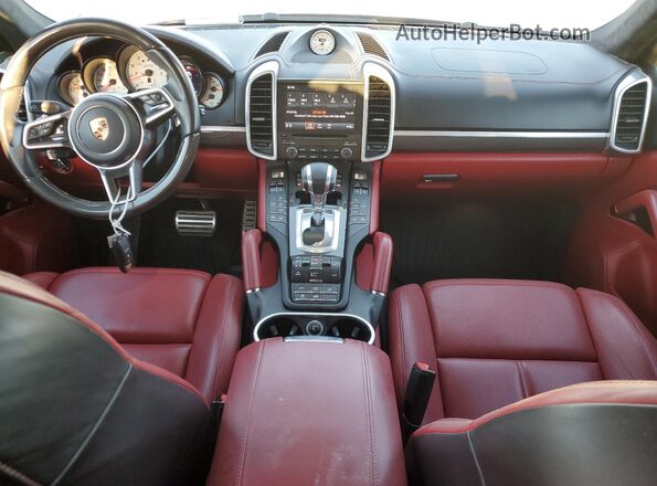WP1AD2A29JLA81146 2018 PORSCHE CAYENNE Черный Вид панели приборов