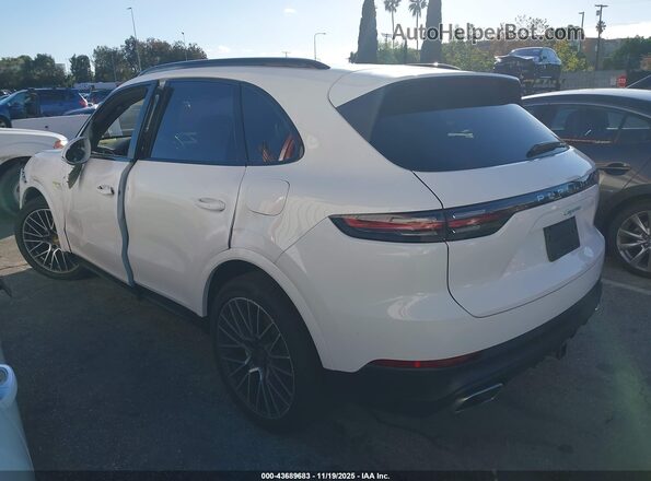 WP1AE2AY2MDA24187 2021 PORSCHE CAYENNE White Tył lewy