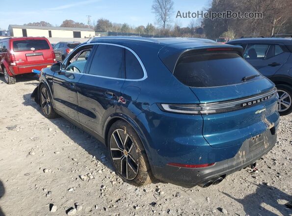 WP1AE2AY3RDA29454 2024 PORSCHE CAYENNE Teal Задня ліва чверть
