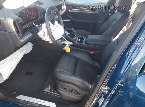 WP1AE2AY3RDA29454 2024 PORSCHE CAYENNE Teal Вид салону спереду