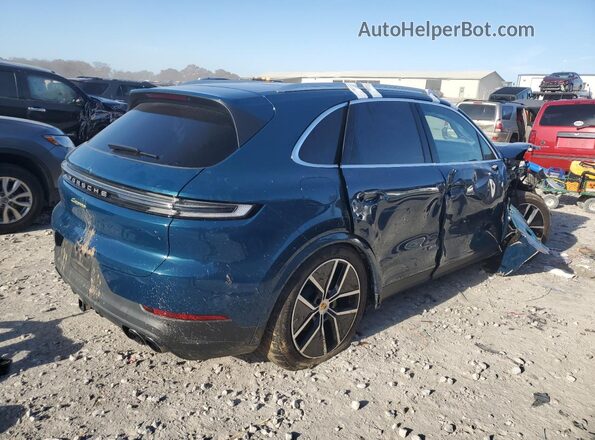 WP1AE2AY3RDA29454 2024 PORSCHE CAYENNE Teal Задня права чверть