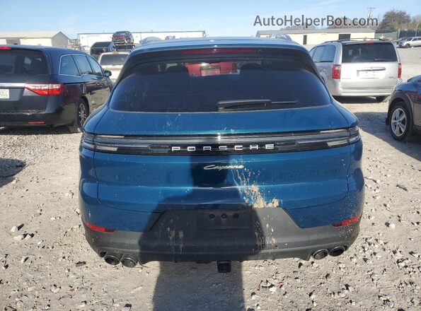WP1AE2AY3RDA29454 2024 PORSCHE CAYENNE Teal Вид ззаду